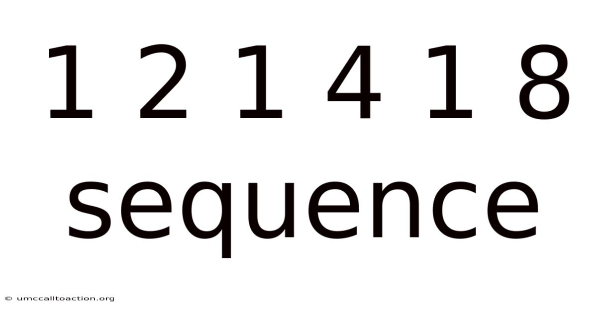 1 2 1 4 1 8 Sequence