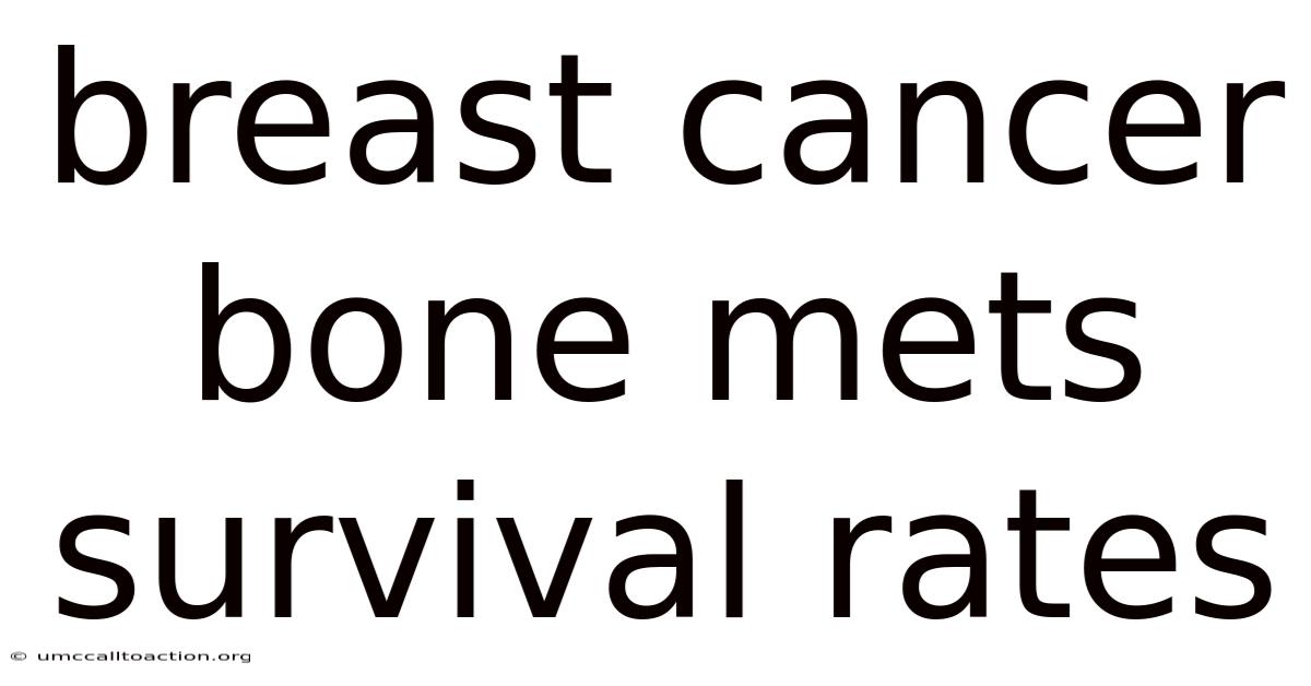 Breast Cancer Bone Mets Survival Rates