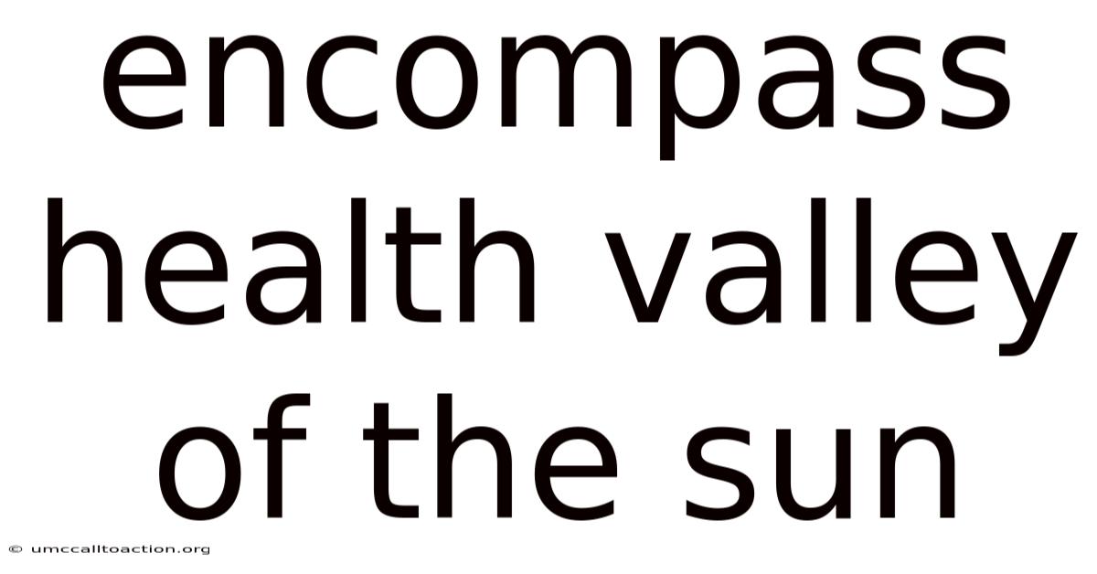 Encompass Health Valley Of The Sun