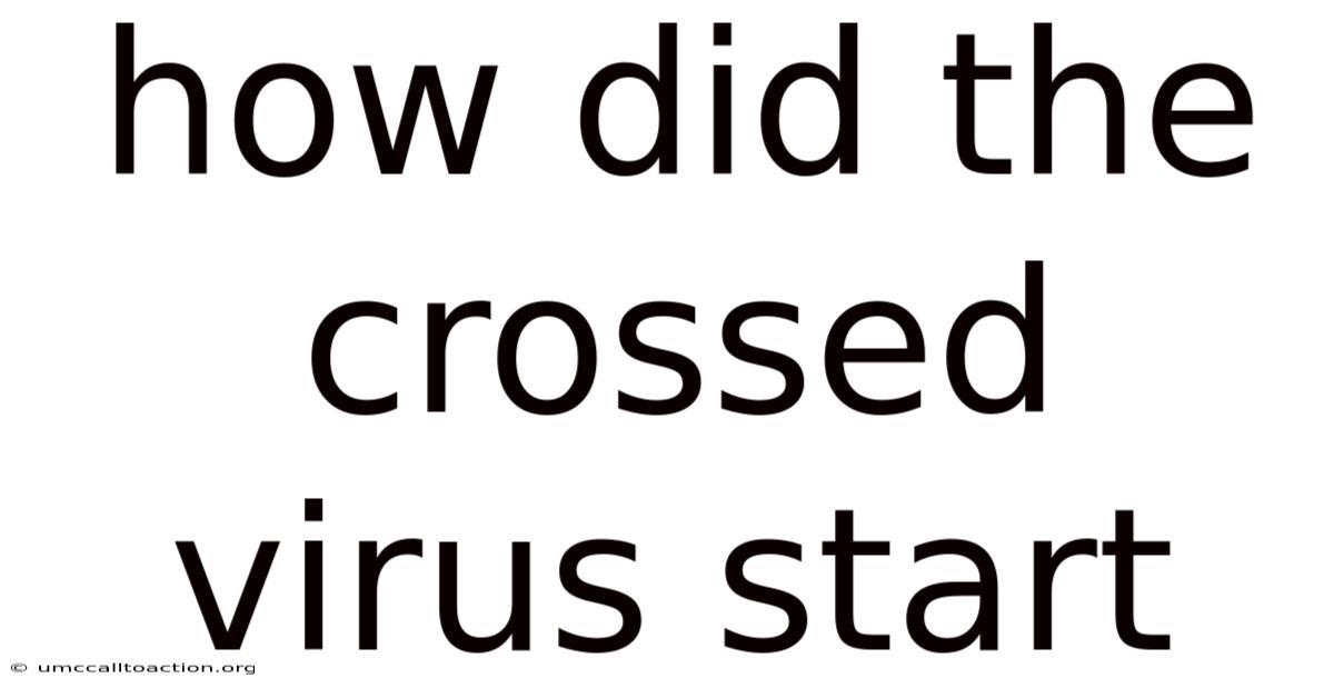 How Did The Crossed Virus Start