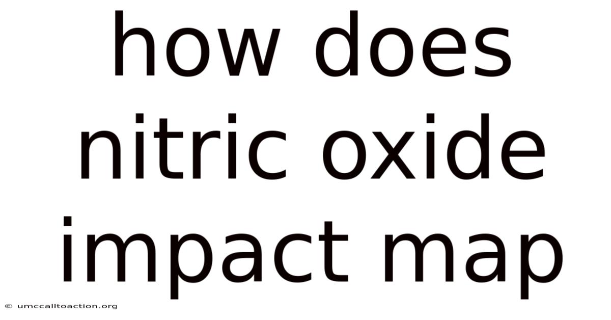 How Does Nitric Oxide Impact Map