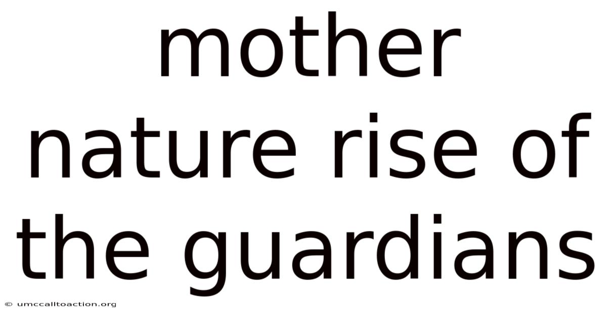 Mother Nature Rise Of The Guardians