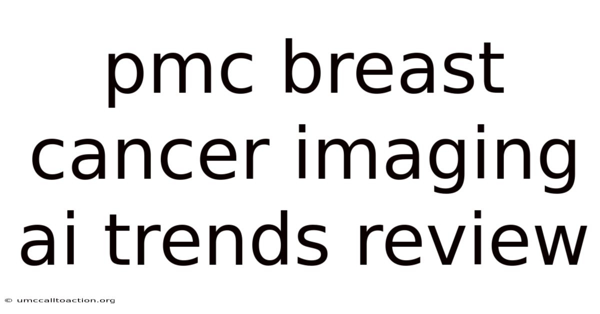 Pmc Breast Cancer Imaging Ai Trends Review
