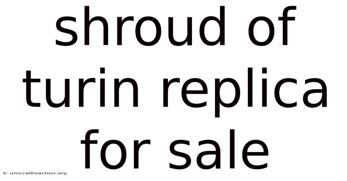 Shroud Of Turin Replica For Sale