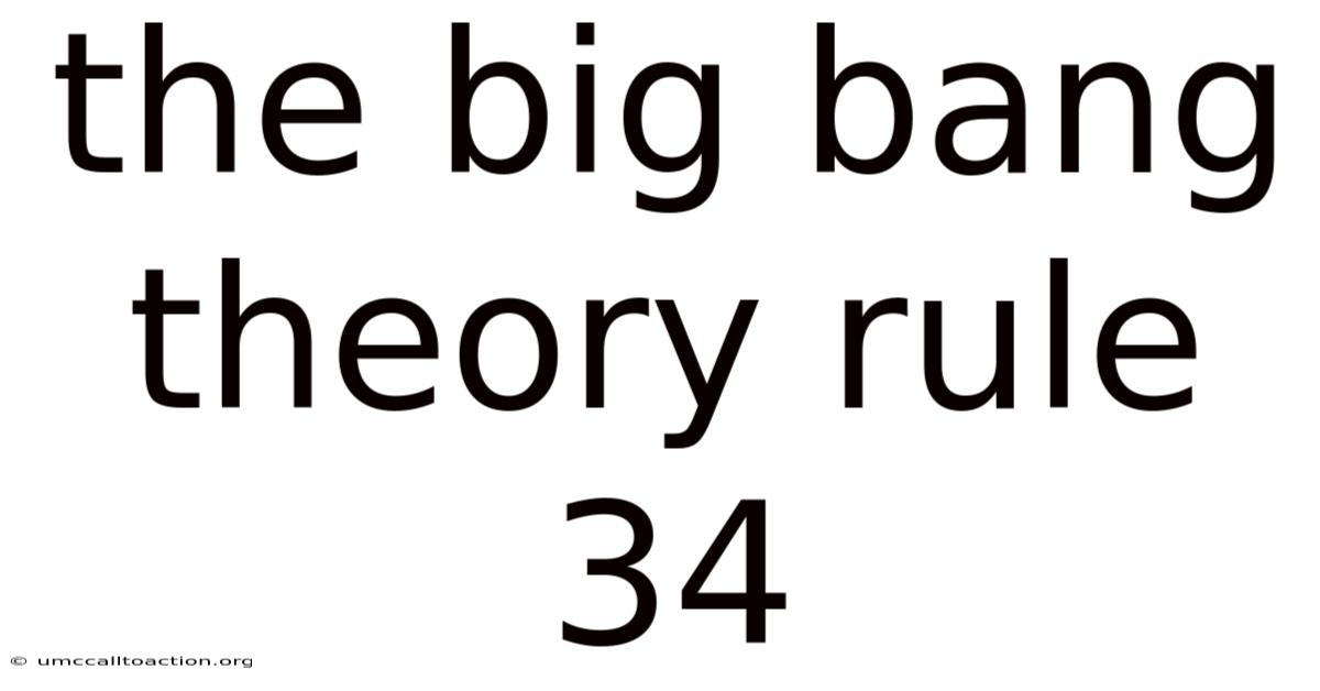 The Big Bang Theory Rule 34