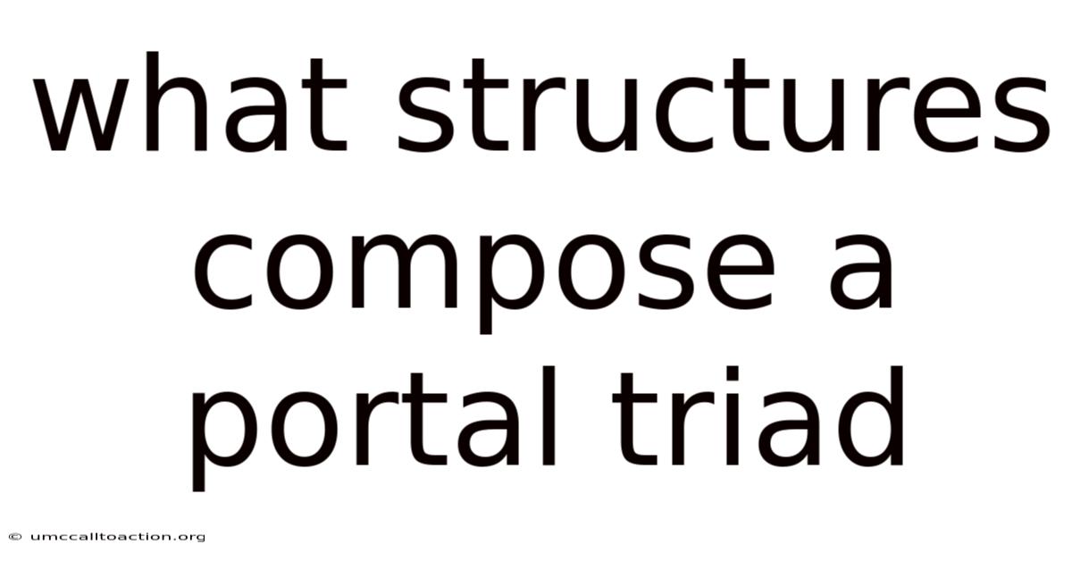 What Structures Compose A Portal Triad